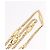 Collana Christian Dior Metal Gold Tone Auth ka6501 - vista 11