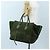 Céline CELINE Luggage Phantom Handtasche aus Wildleder Grün Gold Auth ep16178V Golden - Ansicht 26