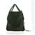 Céline CELINE Luggage Phantom Handtasche aus Wildleder Grün Gold Auth ep16178V Golden - Ansicht 3