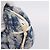 Borsa a mano Christian Dior Trotter Canvas pile Blue Auth 205261 - vista 11