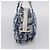 Borsa a mano Christian Dior Trotter Canvas pile Blue Auth 205261 - vista 4