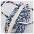 Borsa a mano Christian Dior Trotter Canvas pile Blue Auth 205261 - vista 6
