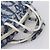 Borsa a mano Christian Dior Trotter Canvas pile Blue Auth 205261 - vista 7