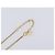 Collana Christian Dior metallo Gold Auth 205462 D'oro - vista 14