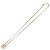 Collana Christian Dior metallo Gold Auth 205462 D'oro - vista 2