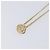 Collana Christian Dior metallo Gold Auth 205462 D'oro - vista 3