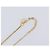 Collana Christian Dior metallo Gold Auth 205462 D'oro - vista 7
