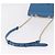 Borsa a tracolla Salvatore Ferragamo Vala Chain in pelle blu e oro autentica 207221V D'oro - vista 7