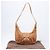 16 Céline Bolso de Hombro CELINE Cuero Marrón Oro Auth 206796V Castaño Dorado - vista 12