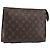 LOUIS VUITTON Monogram Poche Toilette 26 Pouch M47542 LV Auth 207426A