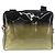 PRADA Shoulder Bag Patent leather Green Silver Auth ep15935A Silvery - view 2