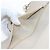 Borsa a tracolla CHANEL Matelasse 25 Chain Canvas White Gold CC Auth 206278SM Bianco D'oro - vista 26