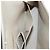 Borsa a tracolla CHANEL Matelasse 25 Chain Canvas White Gold CC Auth 206278SM Bianco D'oro - vista 33