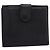 Cartera CHANEL Caviar Skin Black Gold CC Auth 207488 Negro Dorado - vista 2