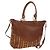 Sac à main Miu Miu en cuir 2way Marron Or Auth 202512A Doré
