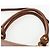 Sac à main Miu Miu en cuir 2way Marron Or Auth 202512A Doré - vue 14