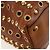 Sac à main Miu Miu en cuir 2way Marron Or Auth 202512A Doré - vue 16