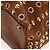 Sac à main Miu Miu en cuir 2way Marron Or Auth 202512A Doré - vue 17