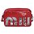 Miu Miu Schultertasche Leder Pailletten Rot Silber Auth 167643A - Ansicht 13