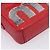 Miu Miu Schultertasche Leder Pailletten Rot Silber Auth 167643A - Ansicht 14