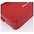 Miu Miu Schultertasche Leder Pailletten Rot Silber Auth 167643A - Ansicht 16