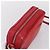 Miu Miu Schultertasche Leder Pailletten Rot Silber Auth 167643A - Ansicht 6