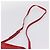 Miu Miu Schultertasche Leder Pailletten Rot Silber Auth 167643A - Ansicht 8