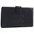 Cartera larga CHANEL Caviar Skin Black Gold CC Auth 206812 Negro Dorado