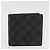 LOUIS VUITTON Damier Graphite Monogram Portefeuille Marco 2 Set Auth 206946 Damier ebene - vista 11