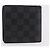 LOUIS VUITTON Damier Graphite Monogram Portefeuille Marco 2 Set Auth 206946 Damier ebene - vista 12