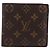 LOUIS VUITTON Damier Graphite Monogram Portefeuille Marco 2 Set Auth 206946 Damier ebene - vista 2