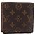 LOUIS VUITTON Damier Graphite Monogram Portefeuille Marco 2 Set Auth 206946 Damier ebene - vista 3