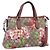 Borsa GUCCI GG Supreme Blooms PVC 2way Beige Pink 429019 Auth LN091V Rosa
