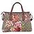 Borsa GUCCI GG Supreme Blooms PVC 2way Beige Pink 429019 Auth LN091V Rosa - vista 2