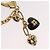 LOUIS VUITTON Bijoux Sac Cool Charm Metal Gold Tone M65757 LV Auth ka6498V - vista 4