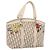 Christian Dior Trotter Canvas Handtasche Beige Silver Auth 201379M Silber