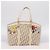 Christian Dior Trotter Canvas Handtasche Beige Silver Auth 201379M Silber - Ansicht 12