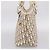 Christian Dior Trotter Canvas Handtasche Beige Silver Auth 201379M Silber - Ansicht 4
