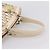 Christian Dior Trotter Canvas Handtasche Beige Silver Auth 201379M Silber - Ansicht 7