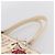 Christian Dior Trotter Canvas Handtasche Beige Silver Auth 201379M Silber - Ansicht 8