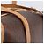 Bolsa ETRO PVC Canvas Brown Gold Auth 206896 Marrom Dourado - vista 10