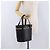 BURBERRY Nova Check Handtasche Leder Black Beige Auth BA16132 Schwarz - Ansicht 22