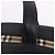 BURBERRY Nova Check Handtasche Leder Black Beige Auth BA16132 Schwarz - Ansicht 9