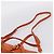 Saco Tote Miu Miu em Couro 2way Laranja Tom Dourado Auth BA16090 - vista 15