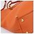 Saco Tote Miu Miu em Couro 2way Laranja Tom Dourado Auth BA16090 - vista 17