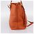 Saco Tote Miu Miu em Couro 2way Laranja Tom Dourado Auth BA16090 - vista 3