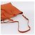 Saco Tote Miu Miu em Couro 2way Laranja Tom Dourado Auth BA16090 - vista 9