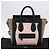 Céline Borsa a mano CELINE Luggage Nano Shopper in pelle 2way Rosa Tono Oro Auth ka6469V - vista 12