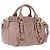 Miu Miu Vitellolux Handtasche Leder 2way Rosa Goldfarben Auth 206664V Pink