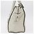 Céline CELINE Luggage Mini Shopper Hand Bag Leather Ivory Silver Auth LN052V Argento Crudo - vista 3